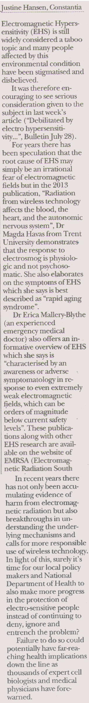 CB20160804 EHS Letter Hansen